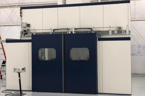 隔音与激光防护舱